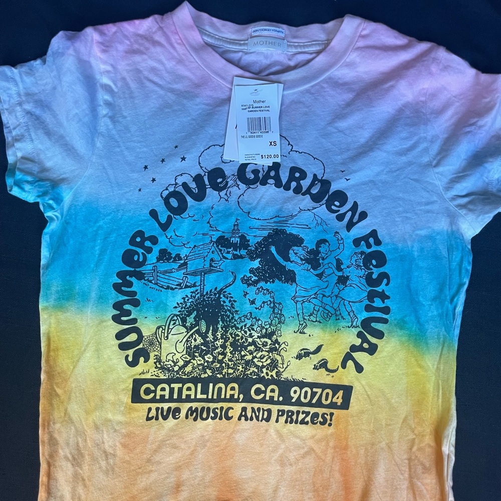 Mother Tye Dyed Tee